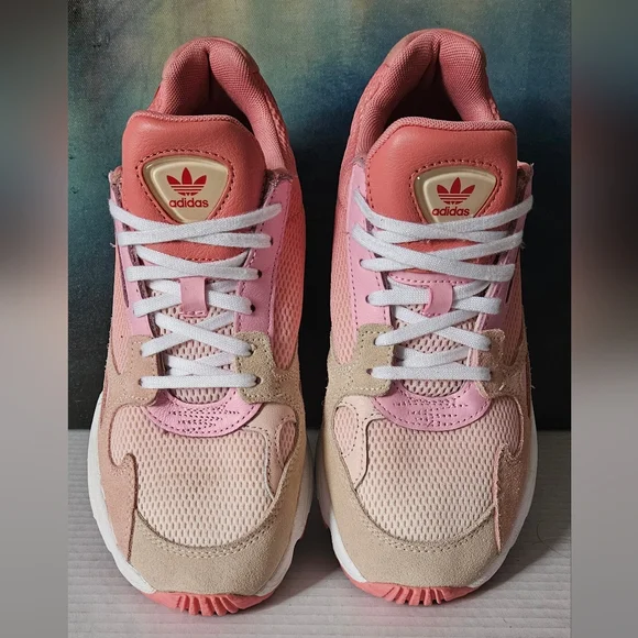 Adidas Pink and Cream Sneakers - Picture 12 of 13